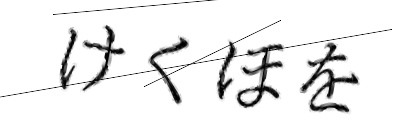 CAPTCHA画像