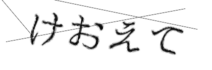 CAPTCHA画像
