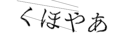 CAPTCHA画像