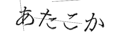 CAPTCHA画像