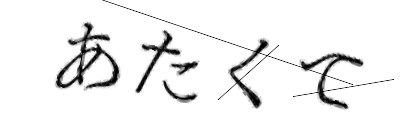 CAPTCHA画像