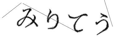 CAPTCHA画像