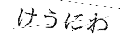 CAPTCHA画像