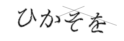 CAPTCHA画像