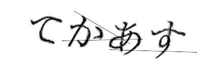 CAPTCHA画像