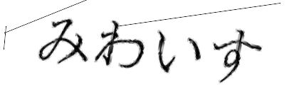 CAPTCHA画像