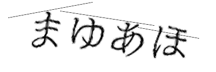 CAPTCHA画像