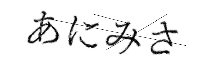CAPTCHA画像