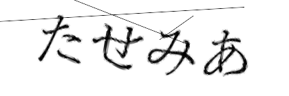CAPTCHA画像