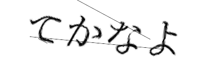 CAPTCHA画像