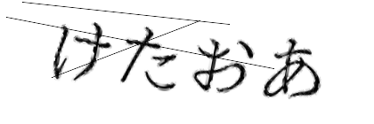 CAPTCHA画像