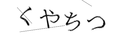 CAPTCHA画像
