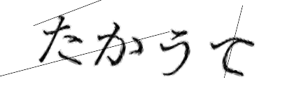CAPTCHA画像