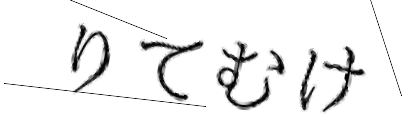 CAPTCHA画像