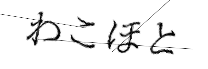 CAPTCHA画像