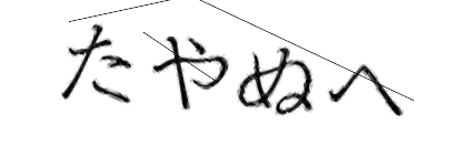 CAPTCHA画像