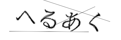 CAPTCHA画像