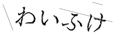 CAPTCHA画像