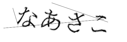 CAPTCHA画像