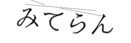 CAPTCHA画像