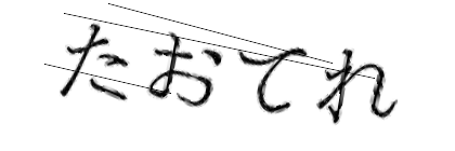 CAPTCHA画像
