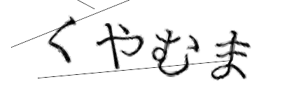CAPTCHA画像