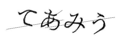 CAPTCHA画像