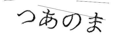 CAPTCHA画像