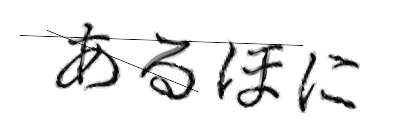 CAPTCHA画像