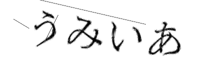 CAPTCHA画像