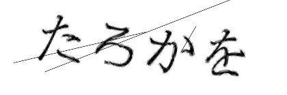 CAPTCHA画像