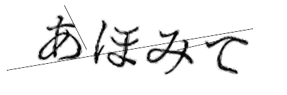 CAPTCHA画像