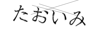 CAPTCHA画像