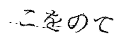 CAPTCHA画像