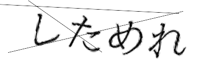 CAPTCHA画像