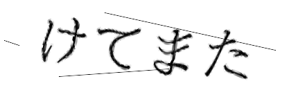 CAPTCHA画像
