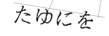 CAPTCHA画像