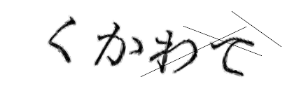 CAPTCHA画像