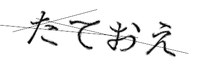 CAPTCHA画像