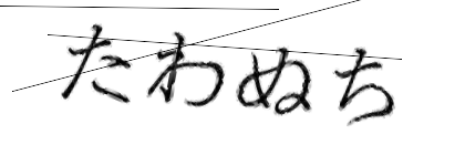 CAPTCHA画像