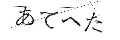 CAPTCHA画像