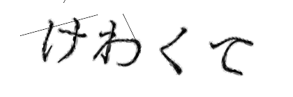 CAPTCHA画像