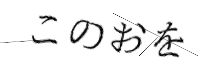 CAPTCHA画像