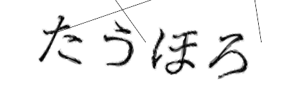 CAPTCHA画像