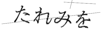 CAPTCHA画像