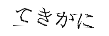 CAPTCHA画像