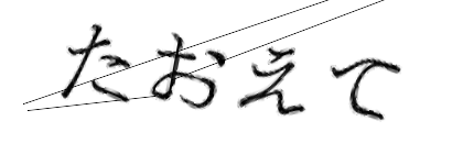 CAPTCHA画像