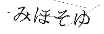CAPTCHA画像