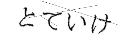 CAPTCHA画像