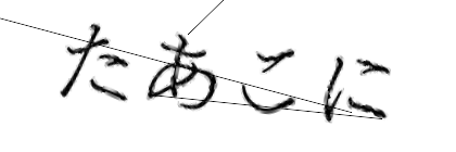 CAPTCHA画像
